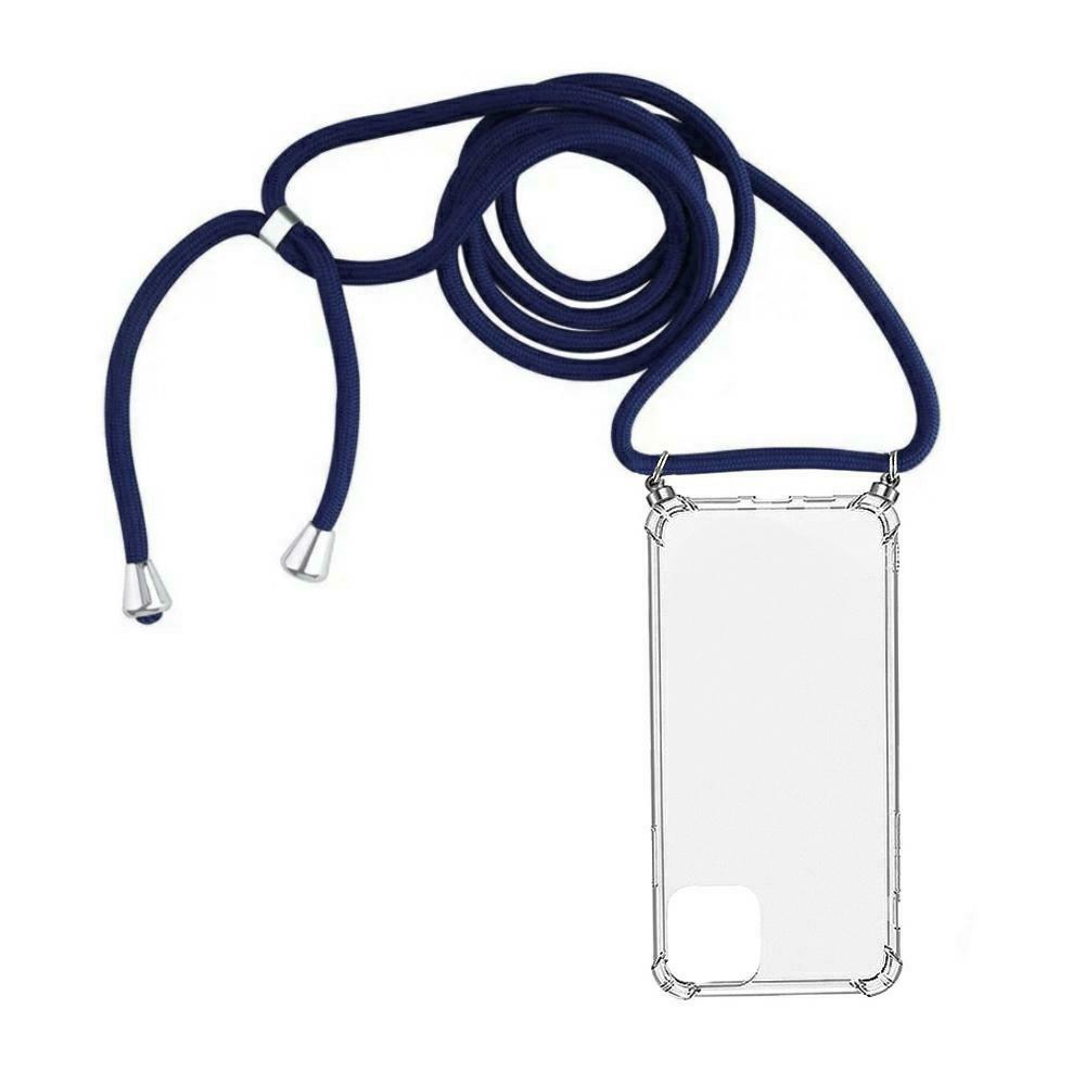 Pokrowiec Rope Case ze sznurkiem niebieski Samsung A52 4G