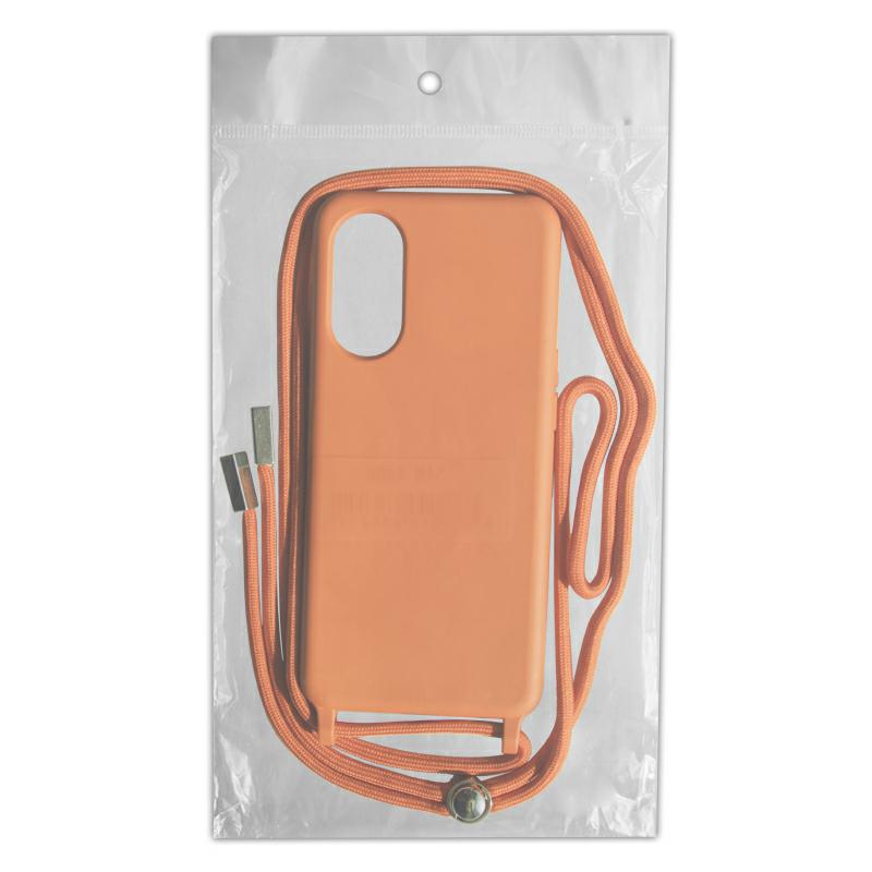 Pokrowiec Rope Case ze sznurkiem pomaraczowy Apple iPhone 15 Pro Max / 4