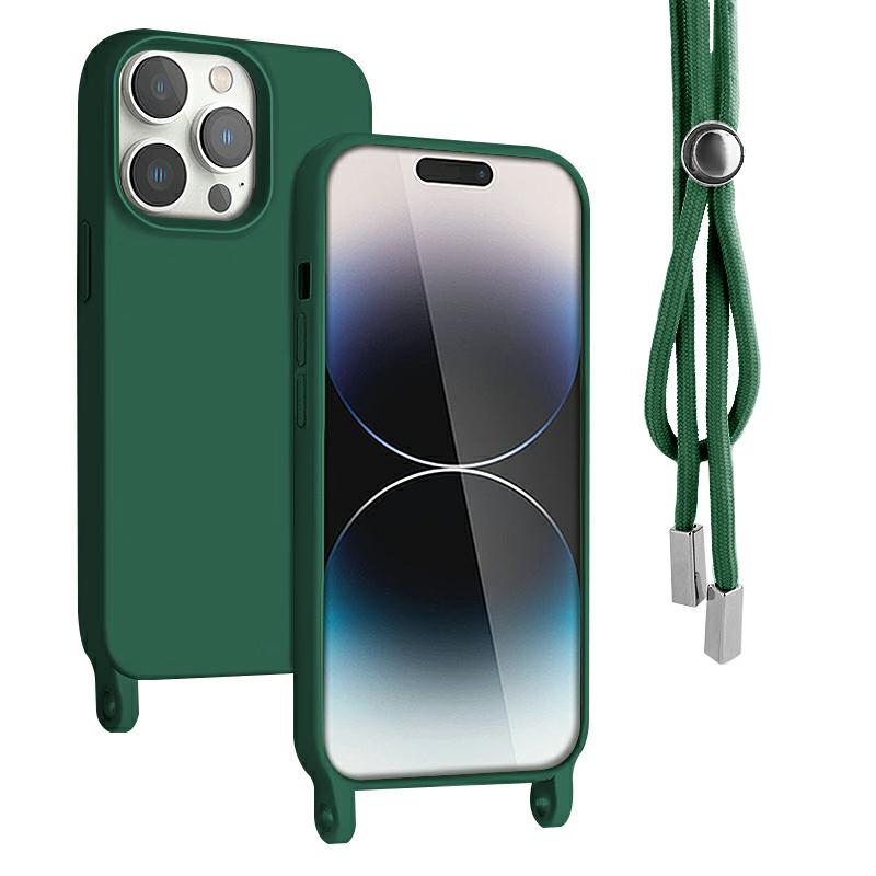 Pokrowiec Rope Case ze sznurkiem zielony Samsung S21 FE