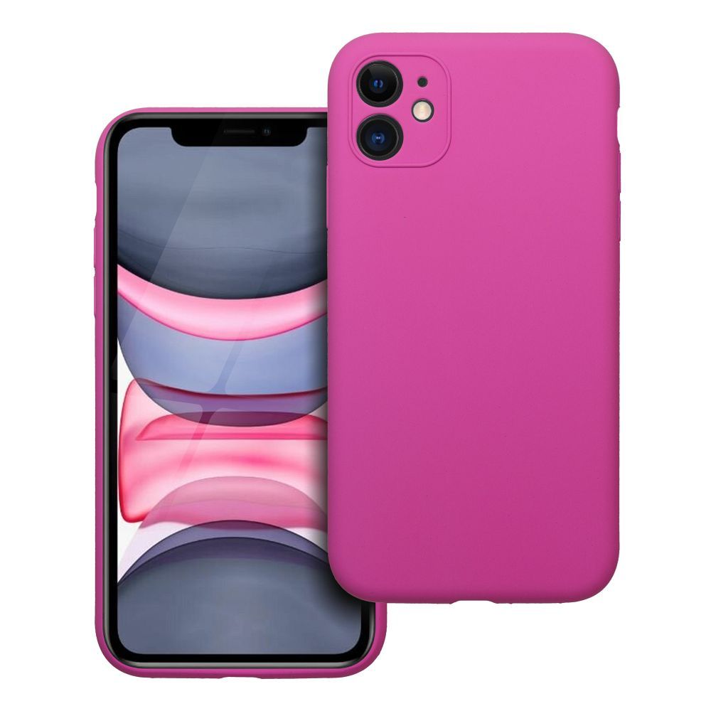 Pokrowiec Silicone 2mm rowy Apple iPhone 11