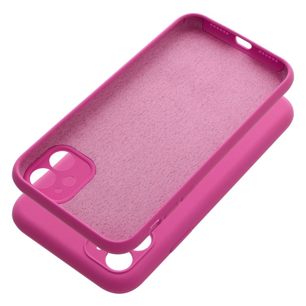 Pokrowiec Silicone 2mm rowy Apple iPhone 11 / 4