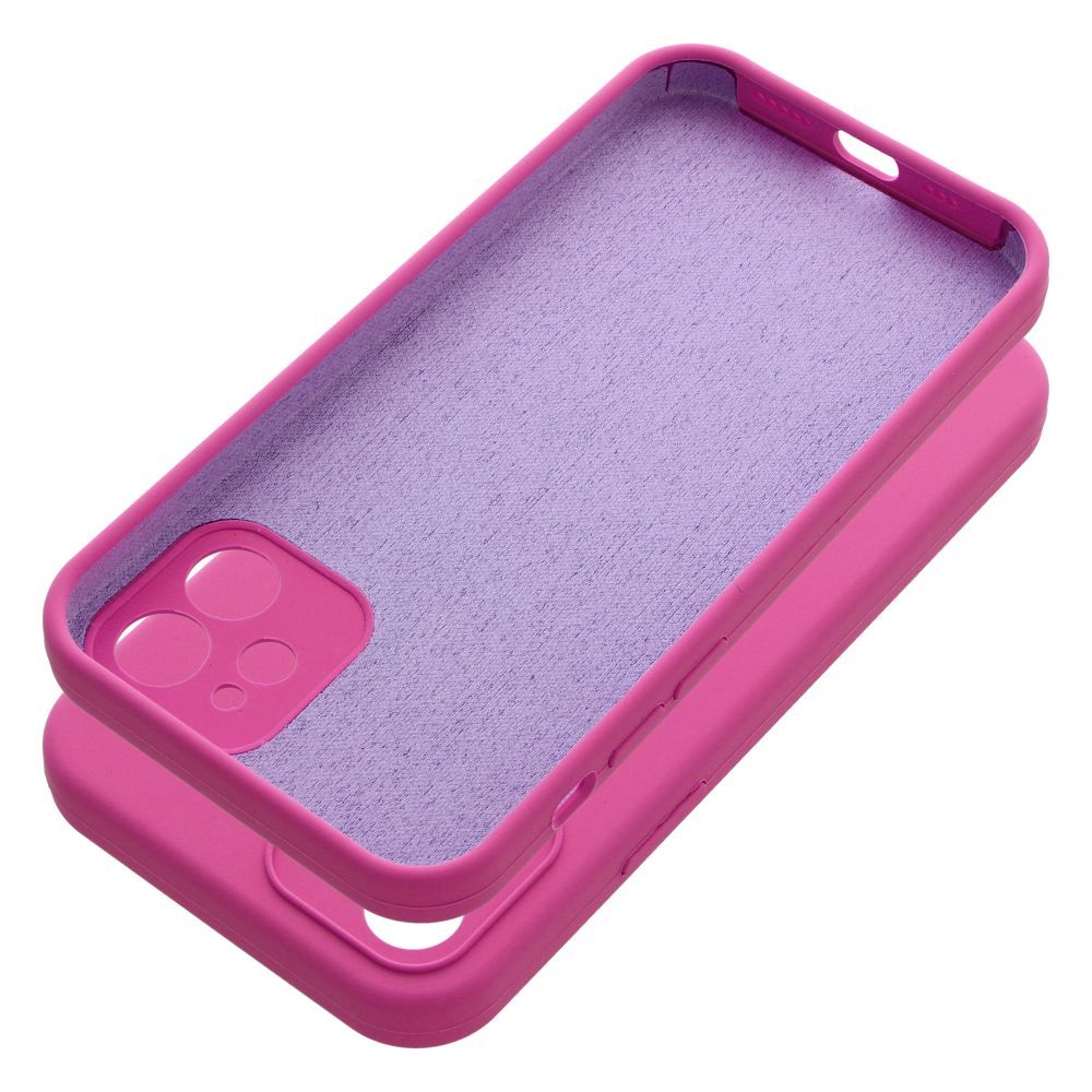 Pokrowiec Silicone 2mm rowy Apple iPhone 12 / 5