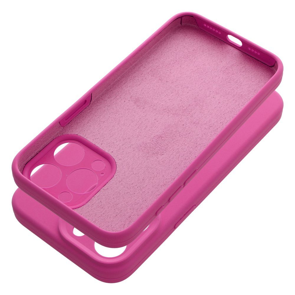 Pokrowiec Silicone 2mm rowy Apple iPhone 15 Pro Max / 4