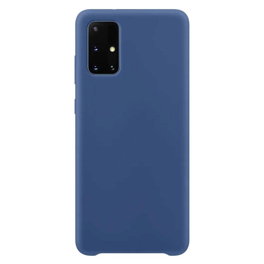 Pokrowiec Silicone Case ciemnoniebieski Samsung Galaxy A52s