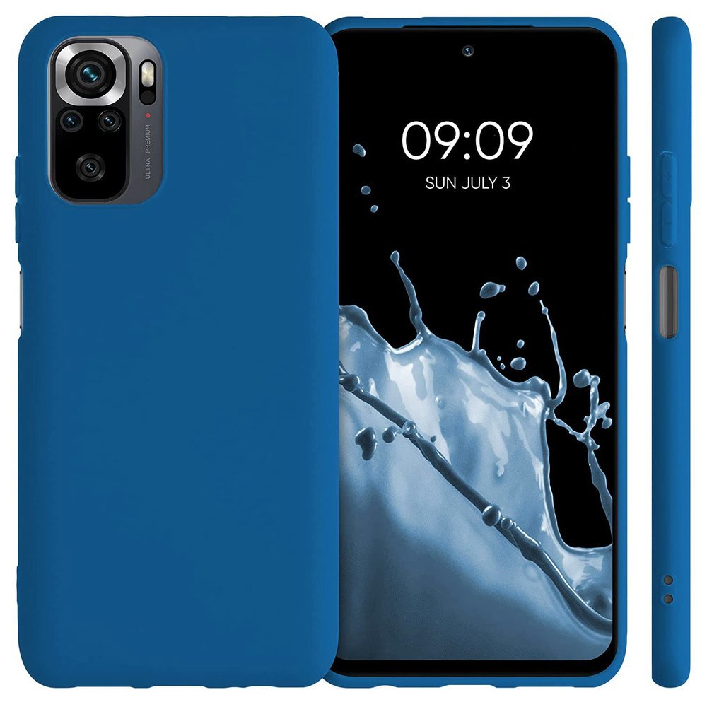 Pokrowiec Silicone Case ciemnoniebieski Xiaomi Redmi Note 10 Pro / 3