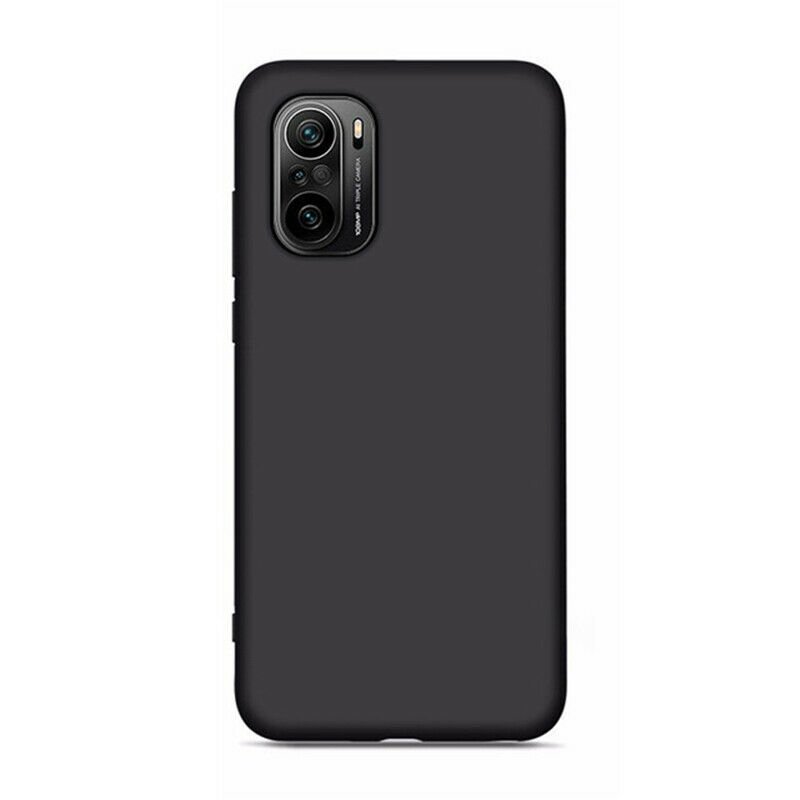 Pokrowiec Silicone Case czarny Xiaomi Redmi K40 Pro