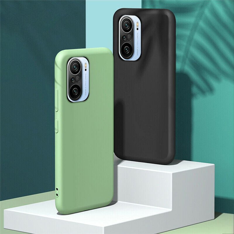 Pokrowiec Silicone Case czarny Xiaomi Redmi K40 Pro / 3