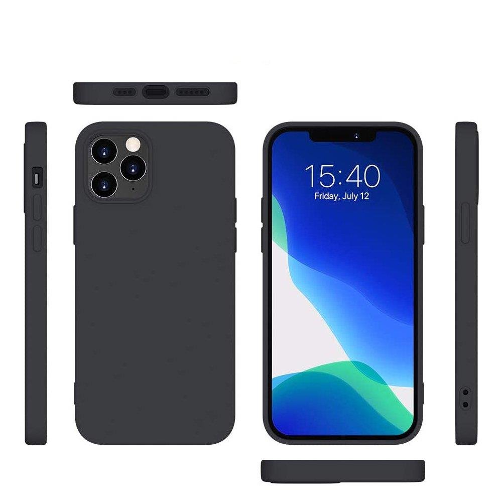 Pokrowiec Silicone Case czarny Xiaomi Redmi Note 10 5G / 6