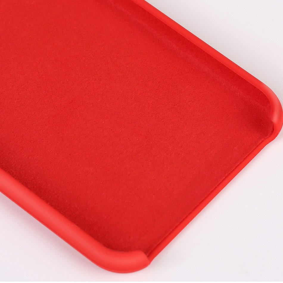 Pokrowiec Silicone Case czerwony Apple iPhone SE 2020 / 6