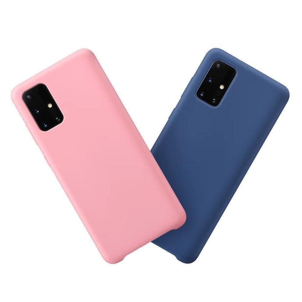 Pokrowiec Silicone Case czerwony Samsung A52 4G / 3