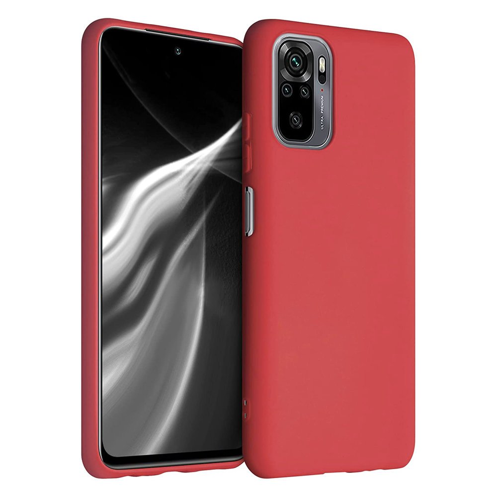 Pokrowiec Silicone Case czerwony Xiaomi Redmi Note 10 Pro