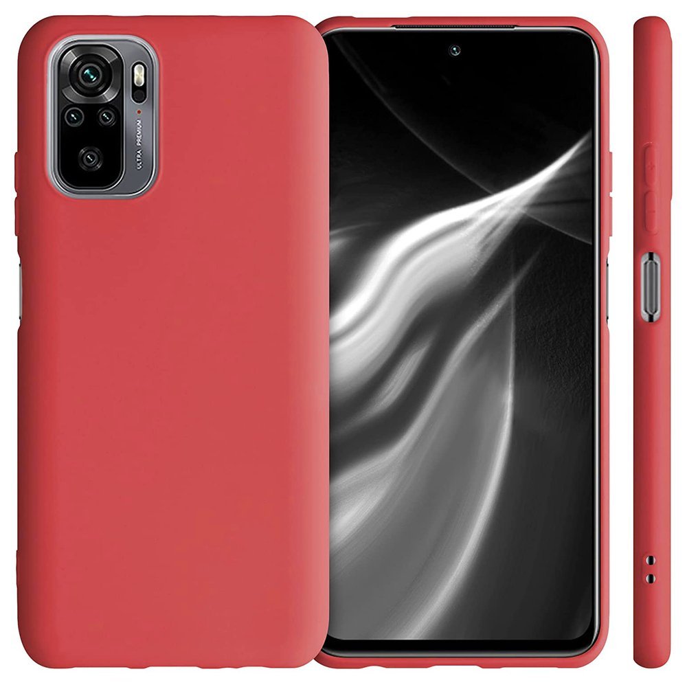 Pokrowiec Silicone Case czerwony Xiaomi Redmi Note 10 Pro / 3