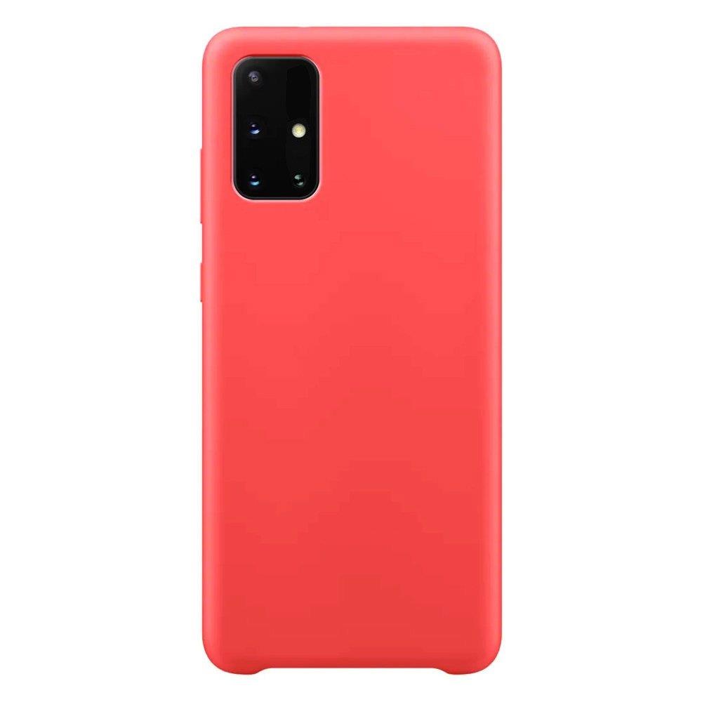 Pokrowiec Silicone Case czerwony Xiaomi Redmi Note 9S