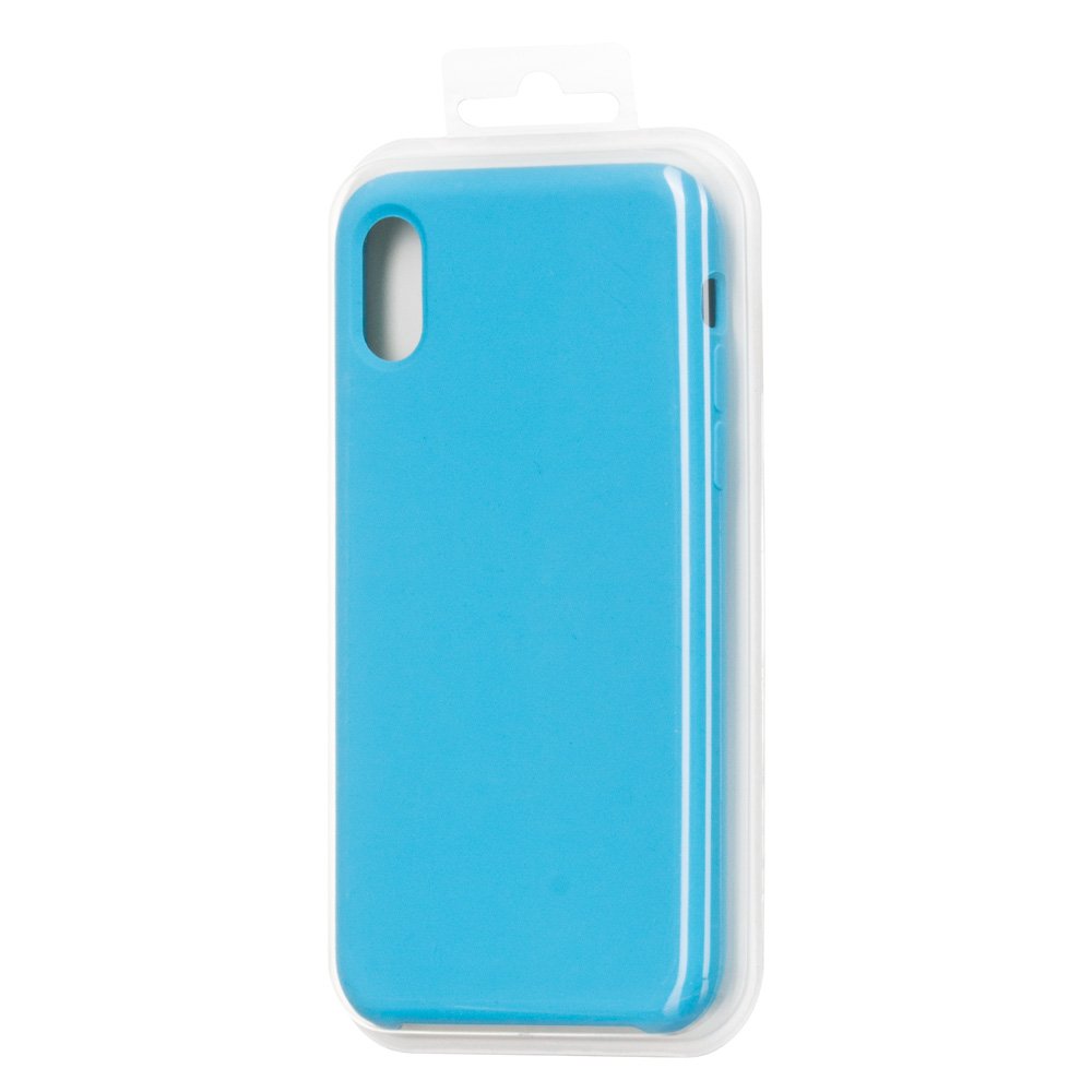 Pokrowiec Silicone Case niebieski Apple iPhone X / 4