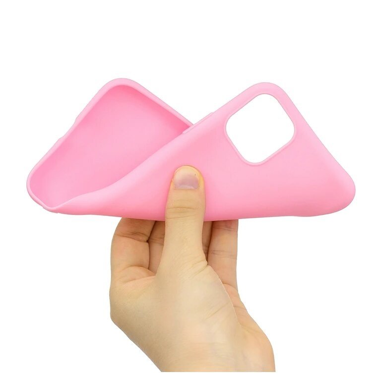 Pokrowiec Silicone Case rowy Apple iPhone 11 / 2