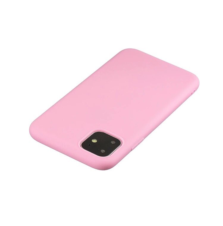 Pokrowiec Silicone Case rowy Apple iPhone 11 / 4