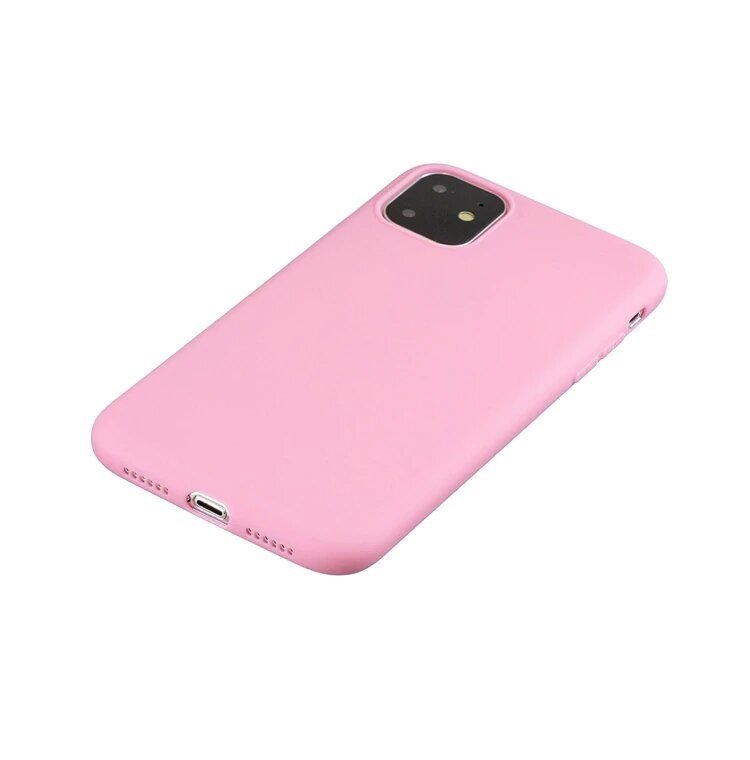 Pokrowiec Silicone Case rowy Apple iPhone 11 / 5