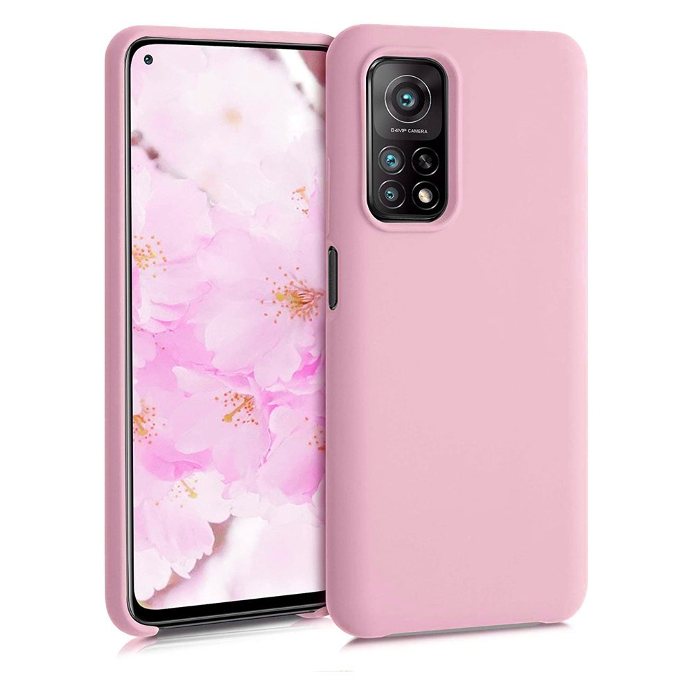 Pokrowiec Silicone Case rowy Xiaomi Mi 10T