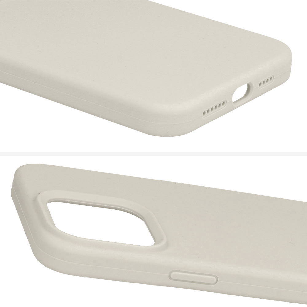 Pokrowiec Silicone Lite Case beowy Apple iPhone 14 / 5