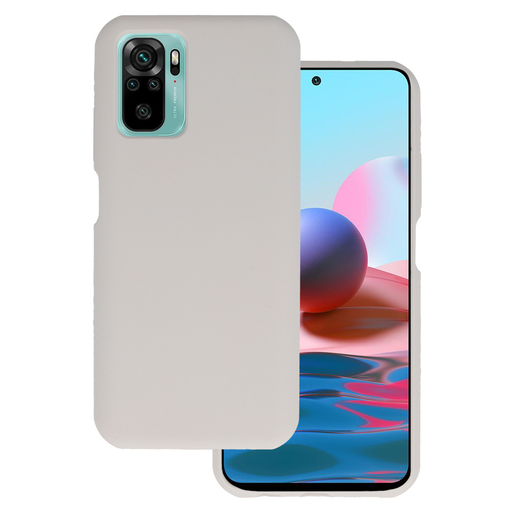 Pokrowiec Silicone Lite Case beowy Xiaomi Redmi Note 10S