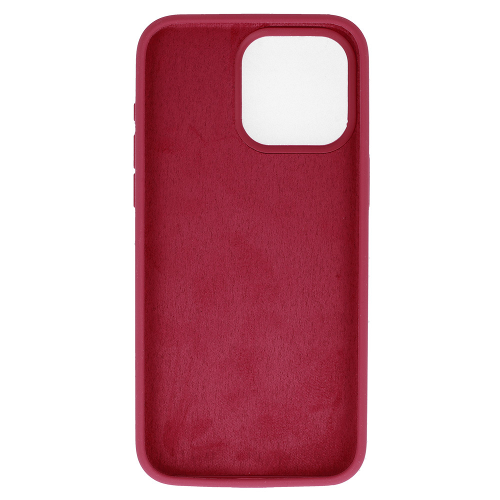 Pokrowiec Silicone Lite Case bordowy Samsung S21 FE / 3