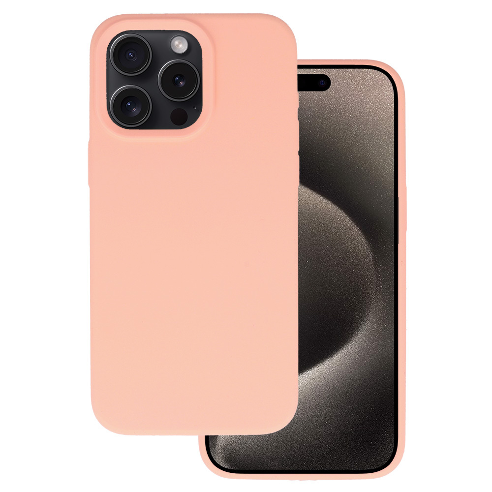 Pokrowiec Silicone Lite Case brzoskwiniowy Apple iPhone 14 Pro