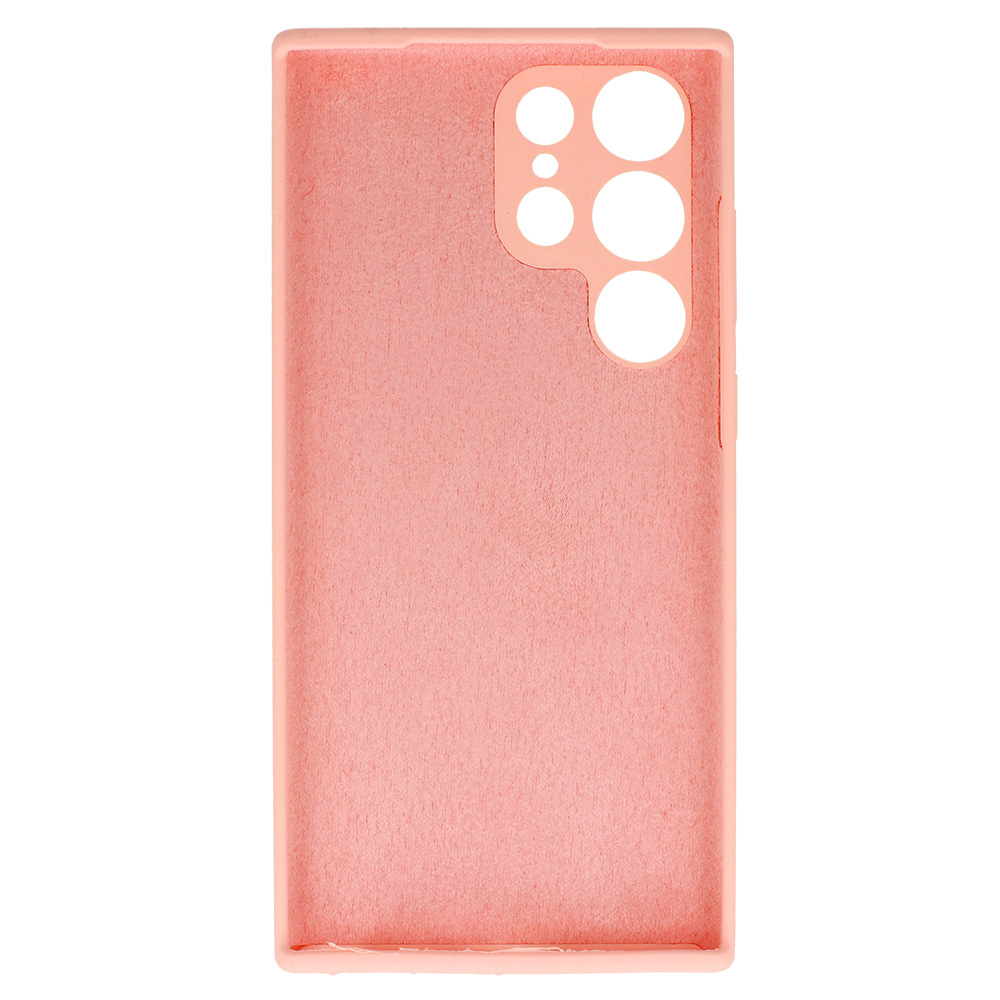 Pokrowiec Silicone Lite Case brzoskwiniowy Samsung Galaxy S23 Ultra / 3