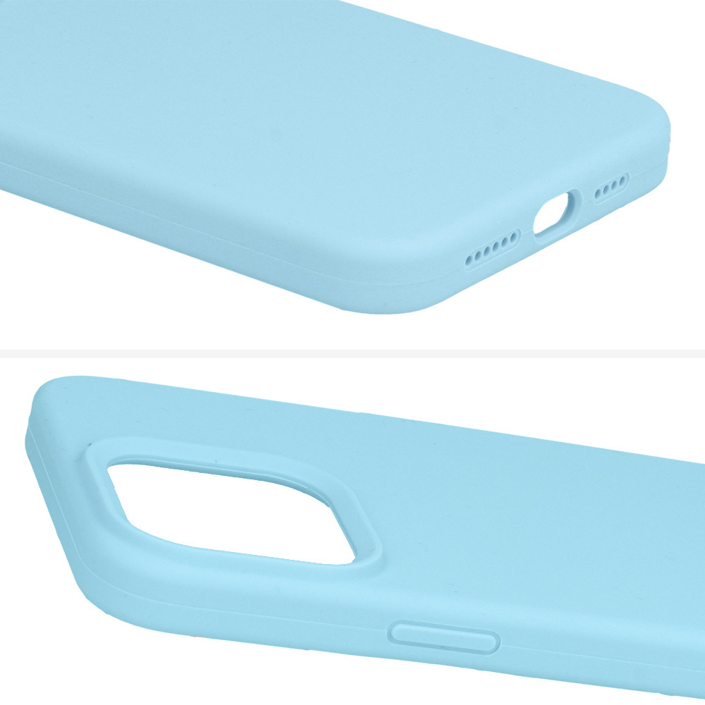 Pokrowiec Silicone Lite Case jasnoniebieski Apple iPhone 15 Plus / 5