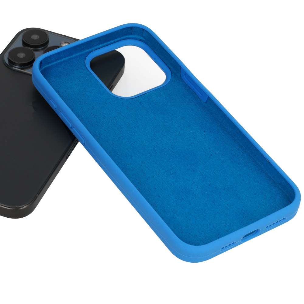 Pokrowiec Silicone Lite Case niebieski Apple iPhone 11 / 4