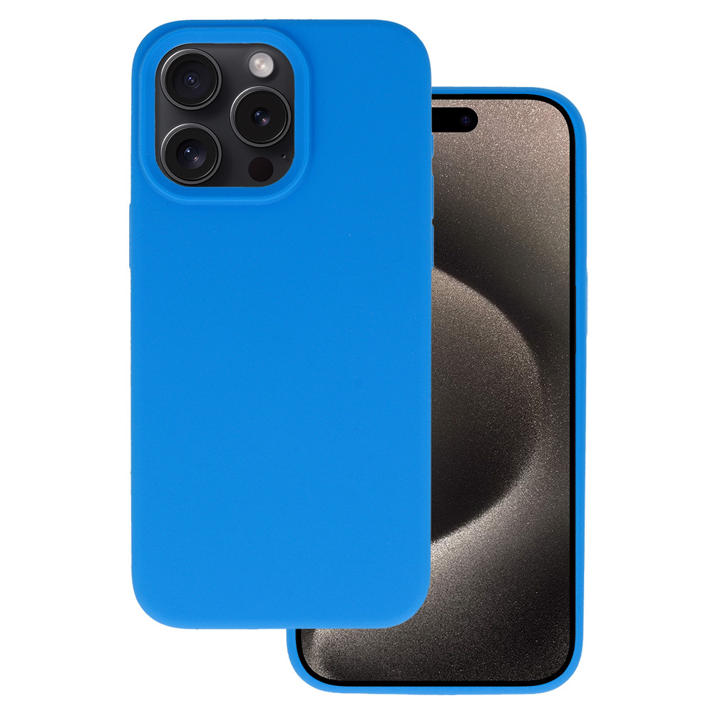 Pokrowiec Silicone Lite Case niebieski Apple iPhone 12 Pro Max