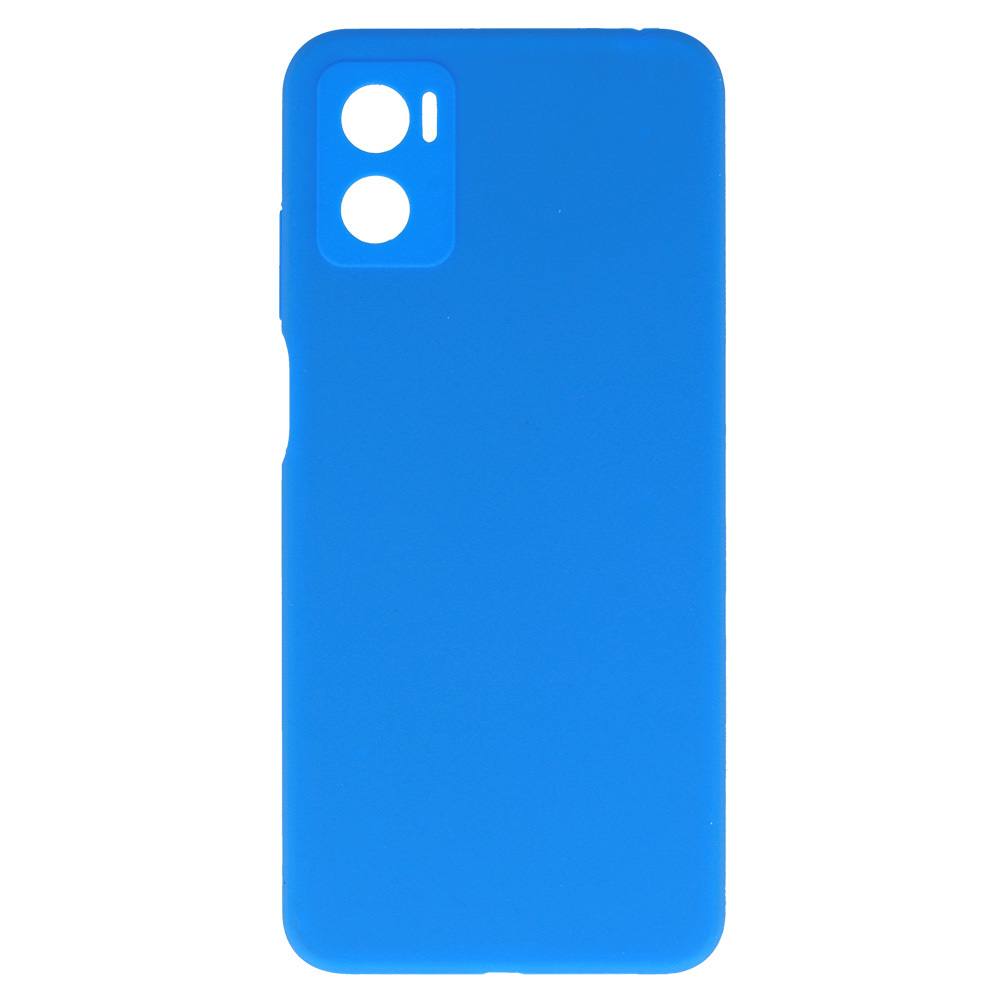 Pokrowiec Silicone Lite Case niebieski Motorola Moto E22 / 2