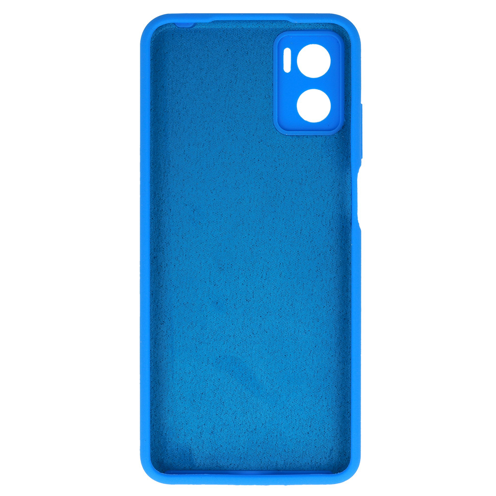 Pokrowiec Silicone Lite Case niebieski Motorola Moto E22 / 3