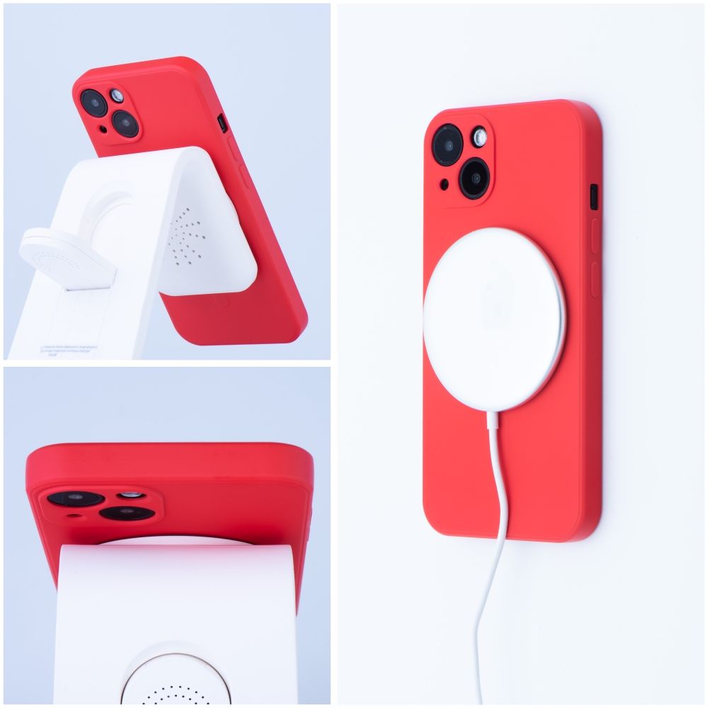 Pokrowiec Silicone Mag Cover MagSafe czerwony Apple iPhone 11 Pro Max / 9