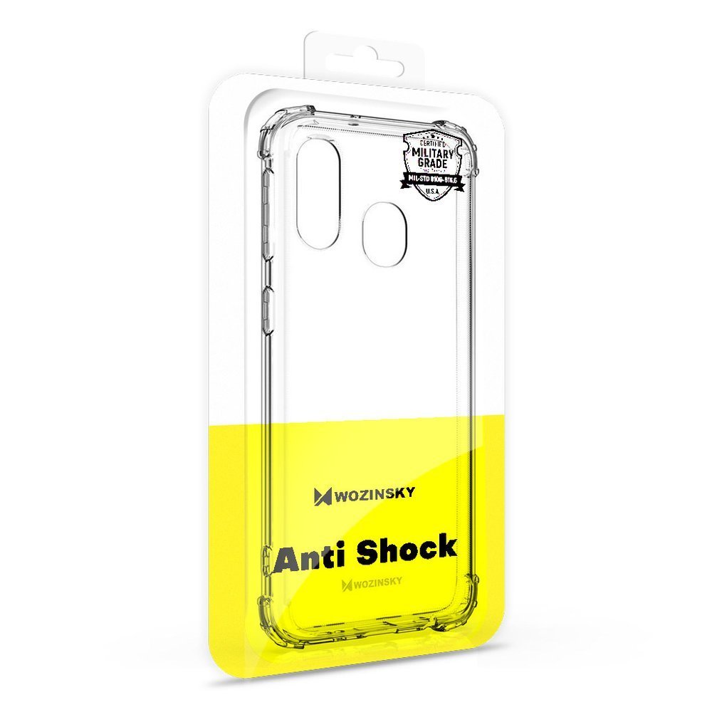 Pokrowiec silikonowy Anti Shock przeroczysty Apple iPhone 11 / 5