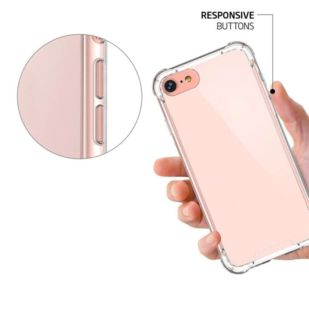 Pokrowiec silikonowy Anti Shock przeroczysty Apple iPhone 13 Mini / 8