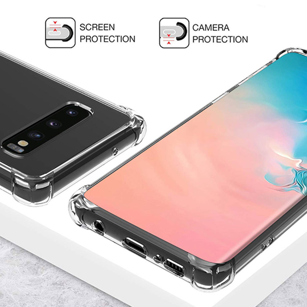 Pokrowiec silikonowy Anti Shock przeroczysty Huawei P Smart 2019 / 6