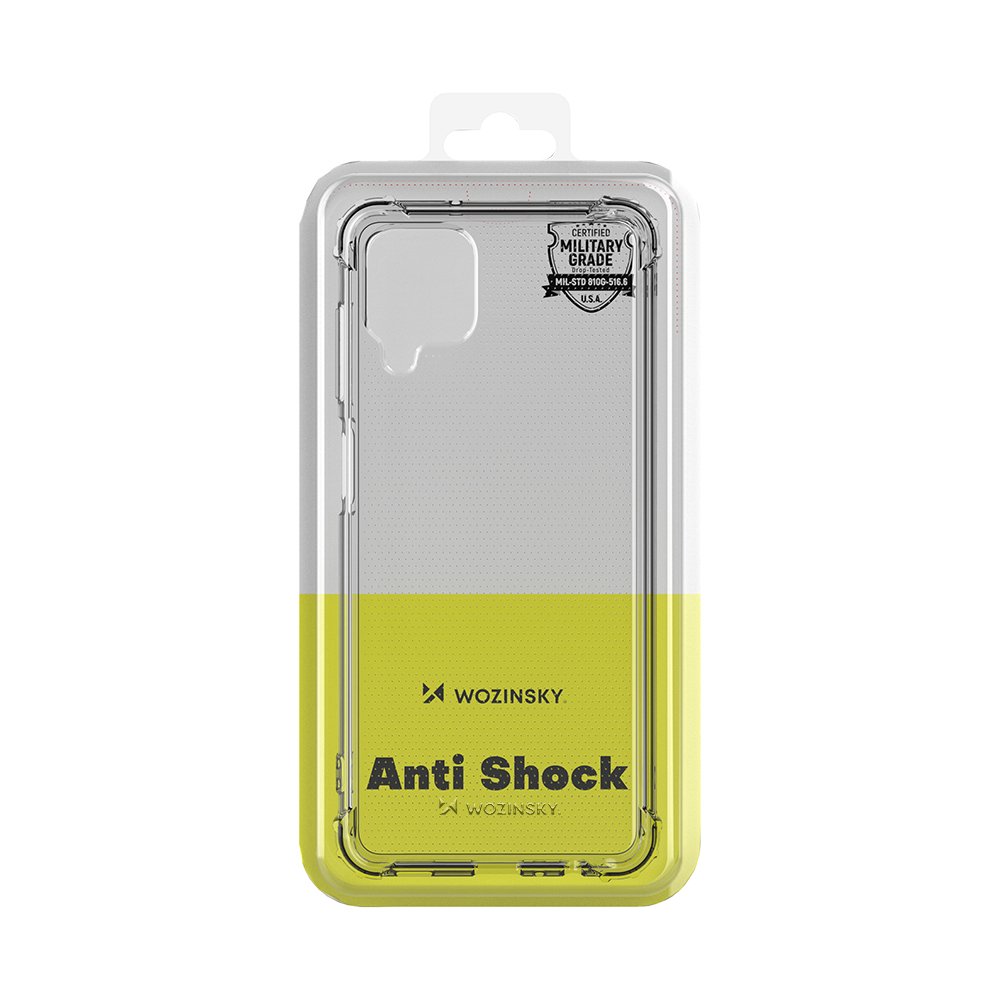 Pokrowiec silikonowy Anti Shock przeroczysty Samsung Galaxy A12 / 5