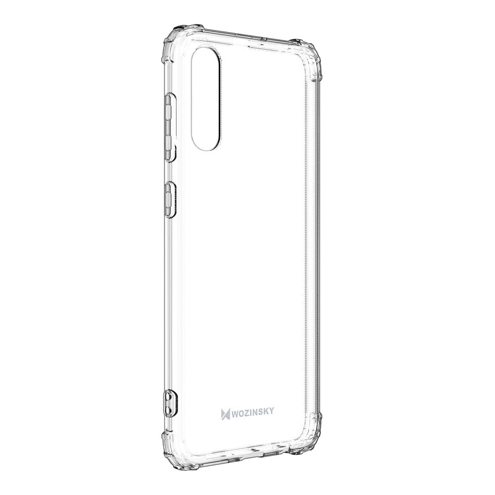 Pokrowiec silikonowy Anti Shock przeroczysty Samsung Galaxy A30s / 6