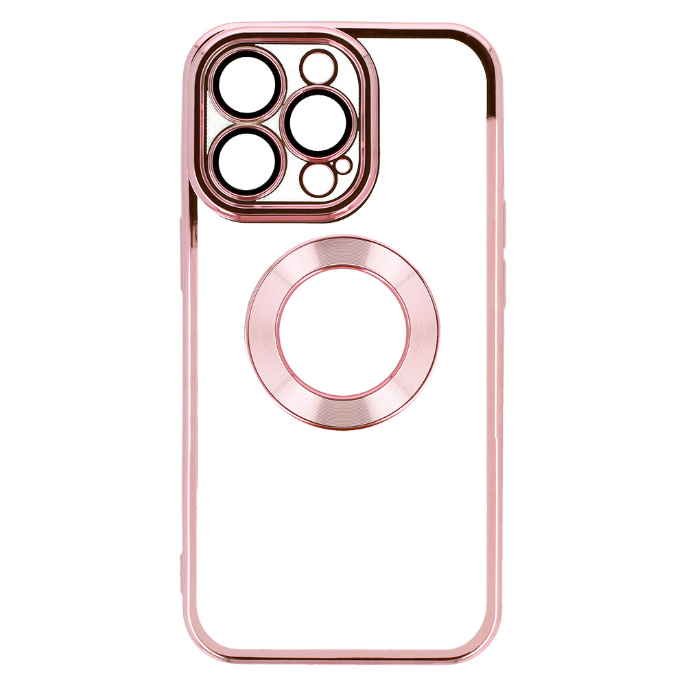 Pokrowiec silikonowy Beauty Clear Case rowy Apple iPhone 13 Pro Max / 4