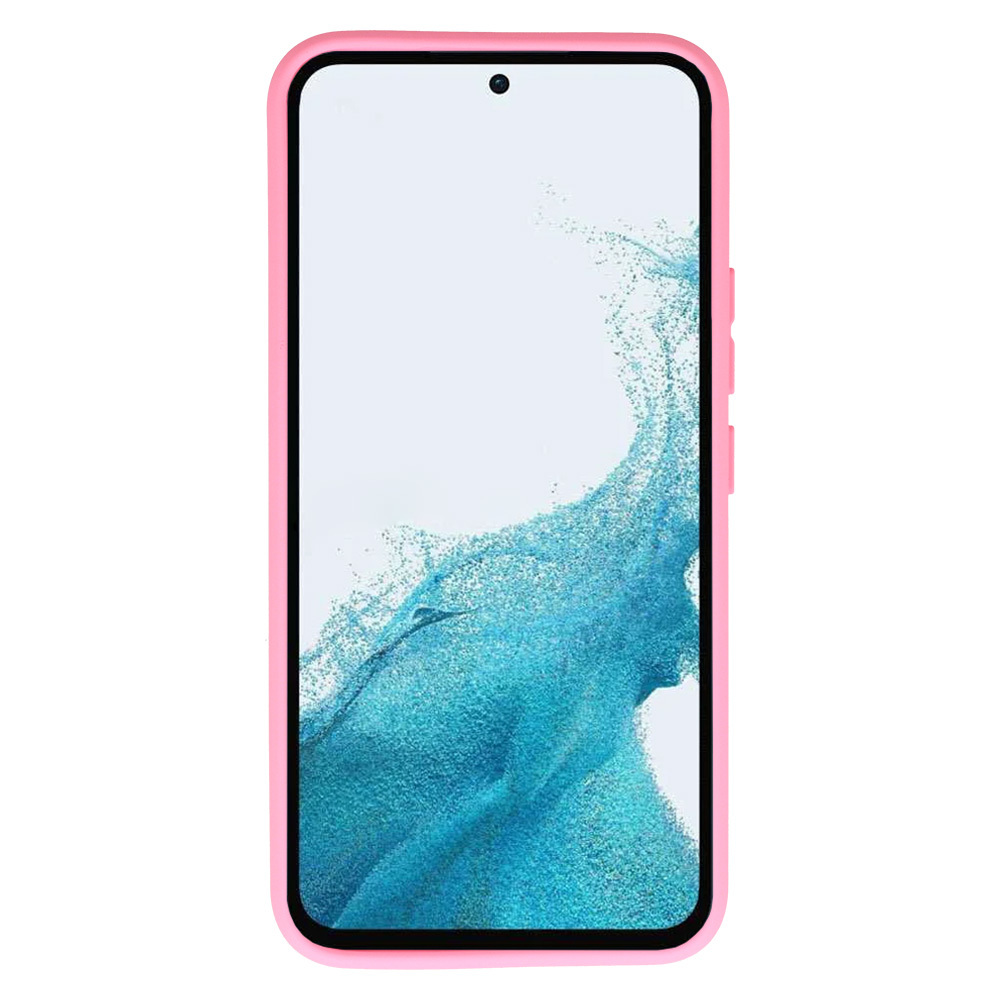 Pokrowiec silikonowy Camshield Soft jasnorowy Samsung Galaxy A54 5G / 3