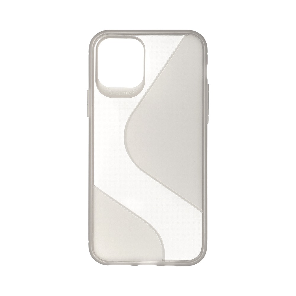 Pokrowiec silikonowy Forcell S-Case czarny Apple iPhone 11