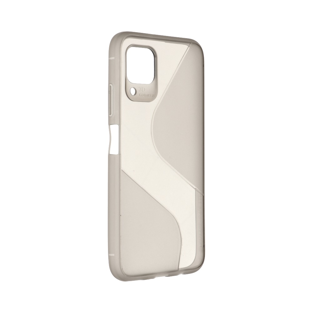 Pokrowiec silikonowy Forcell S-Case czarny Huawei P40 Lite / 2