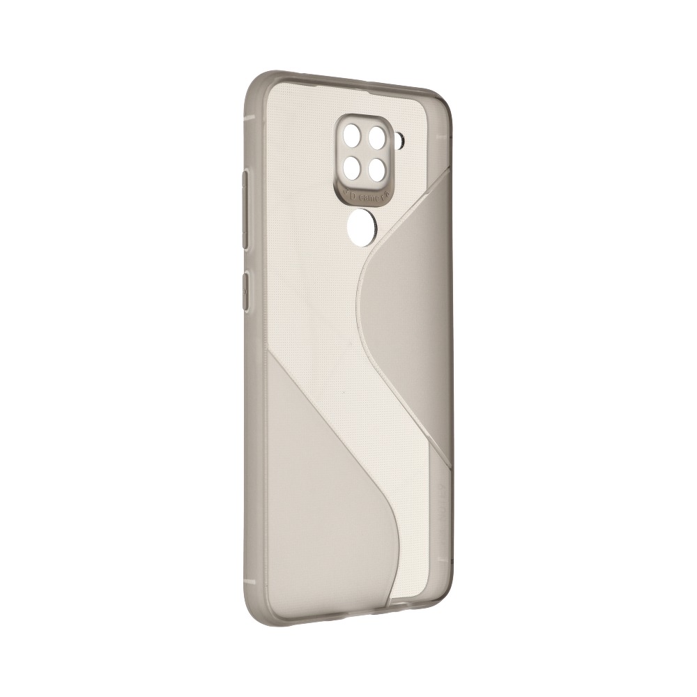 Pokrowiec silikonowy Forcell S-Case czarny Xiaomi Redmi Note 9 / 2