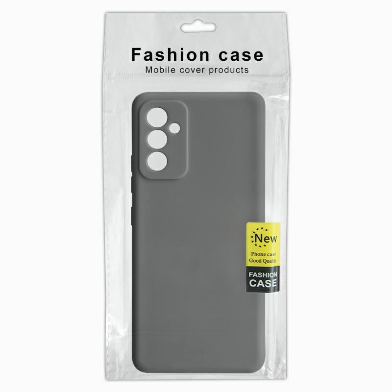 Pokrowiec silikonowy Fosca Case czarny Oppo A58 4G / 4