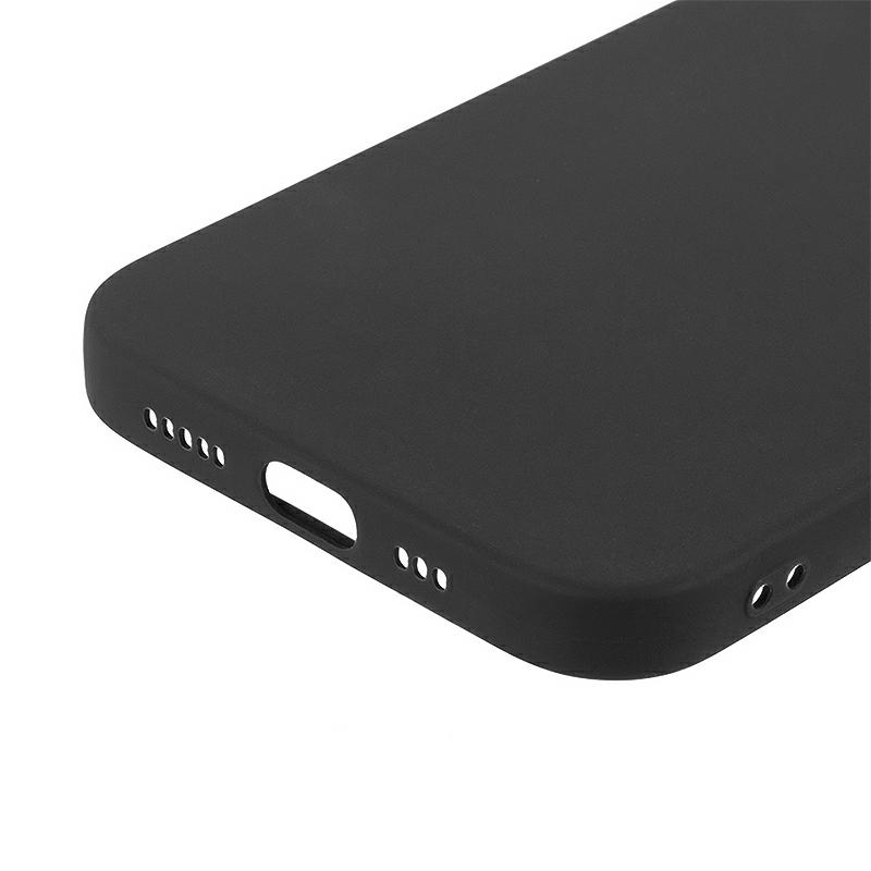 Pokrowiec silikonowy Fosca Case czarny Xiaomi Redmi 9 / 4