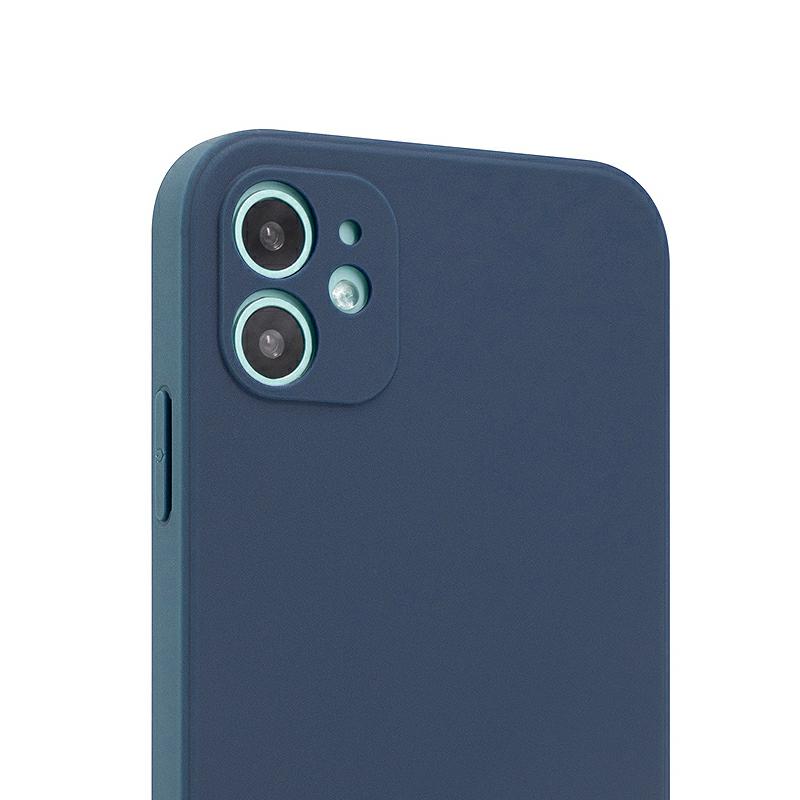 Pokrowiec silikonowy Fosca Case granatowy Apple iPhone 11 6,1 cali / 3