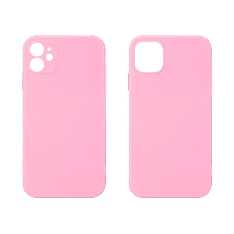 Pokrowiec silikonowy Fosca Case rowy Apple iPhone 13 / 2