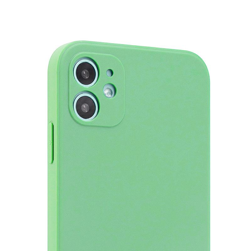 Pokrowiec silikonowy Fosca Case zielony Apple iPhone 12 Pro Max / 3