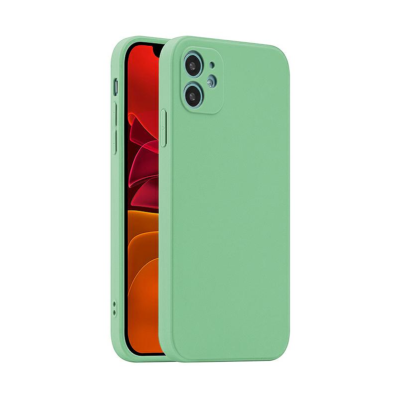 Pokrowiec silikonowy Fosca Case zielony Huawei p Smart 2021