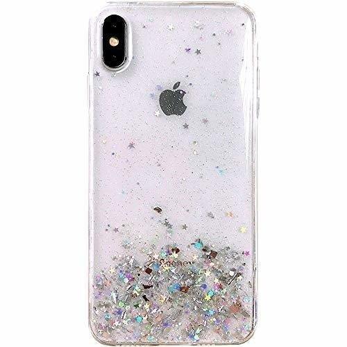 Pokrowiec silikonowy Glitter z brokatem przeroczysty Apple iPhone 12 Pro Max